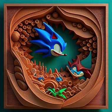 3D модель Гра Sonic Colors (STL)